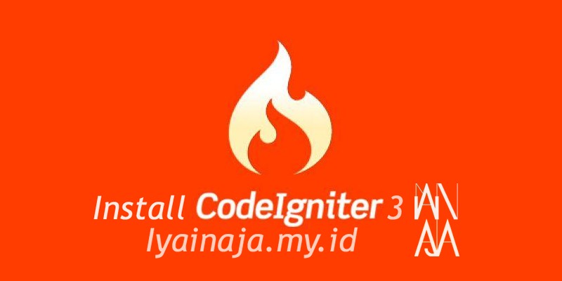 install codeigniter iyainaja