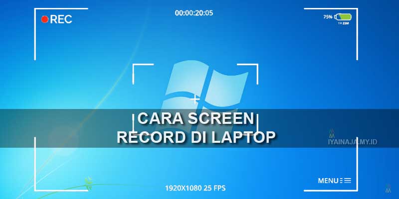 cara screen record di laptop
